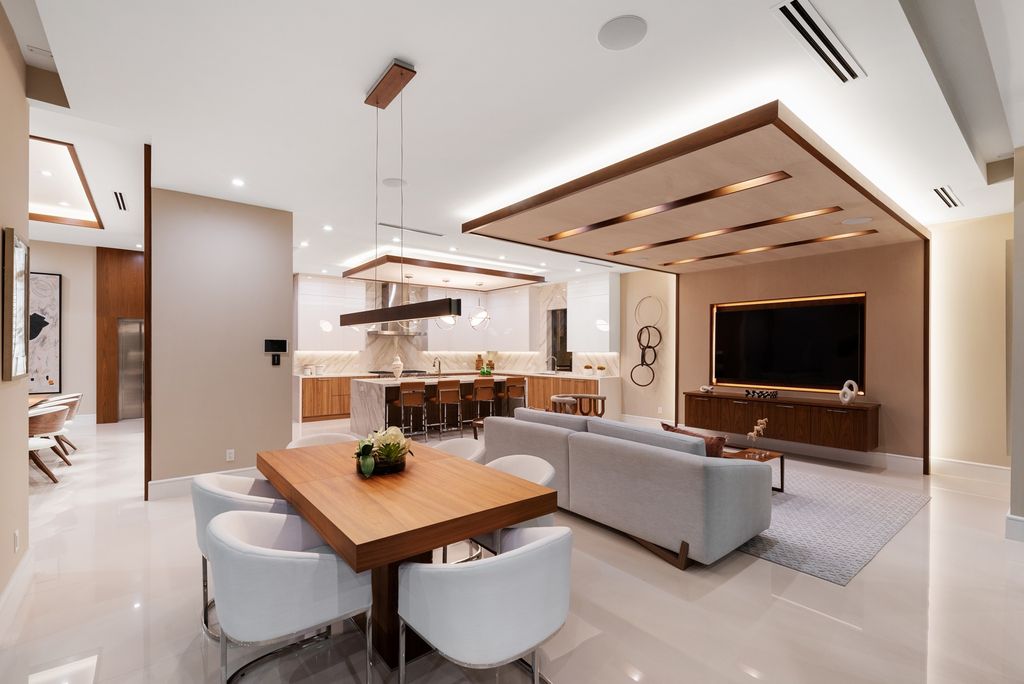The Home in Fort Lauderdale is a recently completed brand new custom construction with no detail or budget spared now available for sale. This house located at 4028 Country Club Ln, Fort Lauderdale, Florida