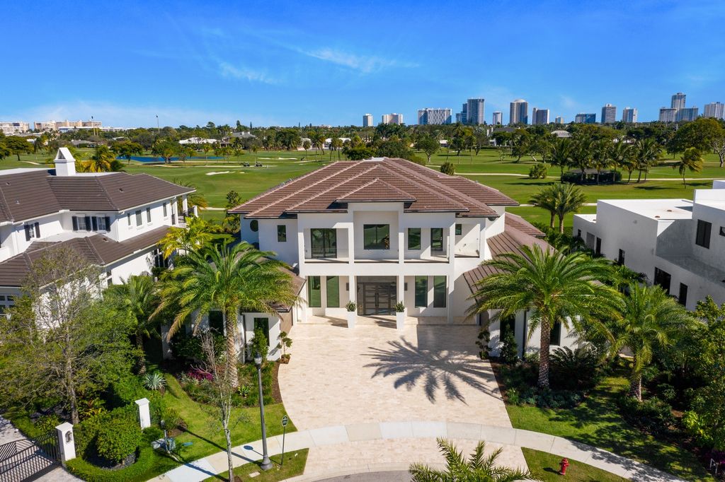 The Home in Fort Lauderdale is a recently completed brand new custom construction with no detail or budget spared now available for sale. This house located at 4028 Country Club Ln, Fort Lauderdale, Florida