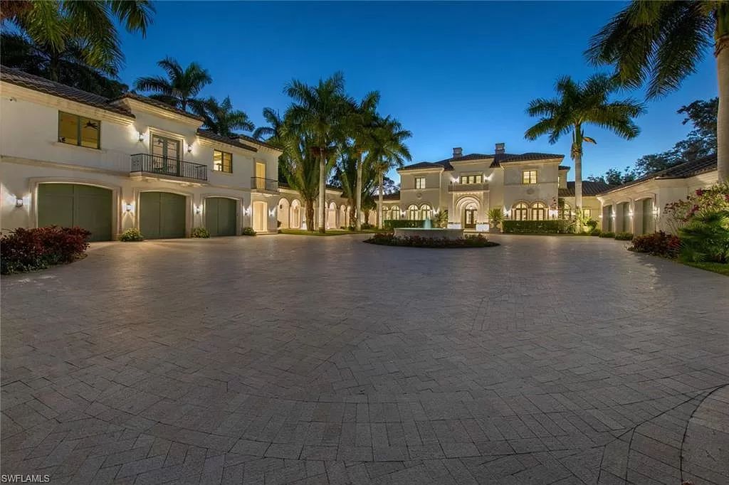 The Home in Fort Myers is a private waterfront property in iconic Southwest Florida with Palladian-inspired architecture, world-class amenities now available for sale. This home located at 1240 Coconut Dr, Fort Myers, Florida