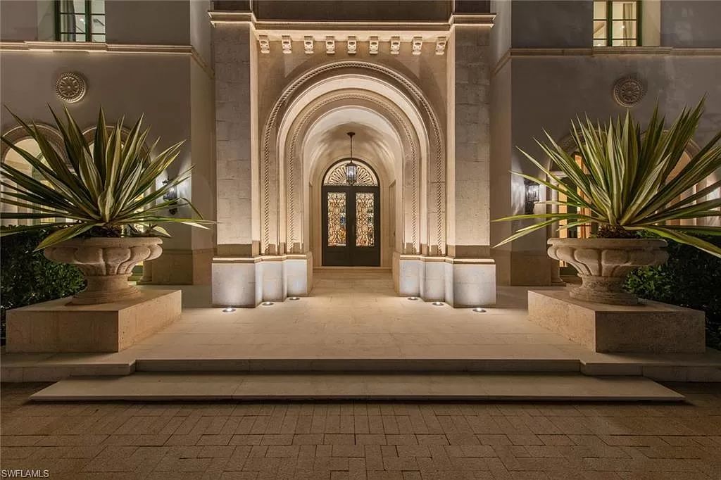 The Home in Fort Myers is a private waterfront property in iconic Southwest Florida with Palladian-inspired architecture, world-class amenities now available for sale. This home located at 1240 Coconut Dr, Fort Myers, Florida