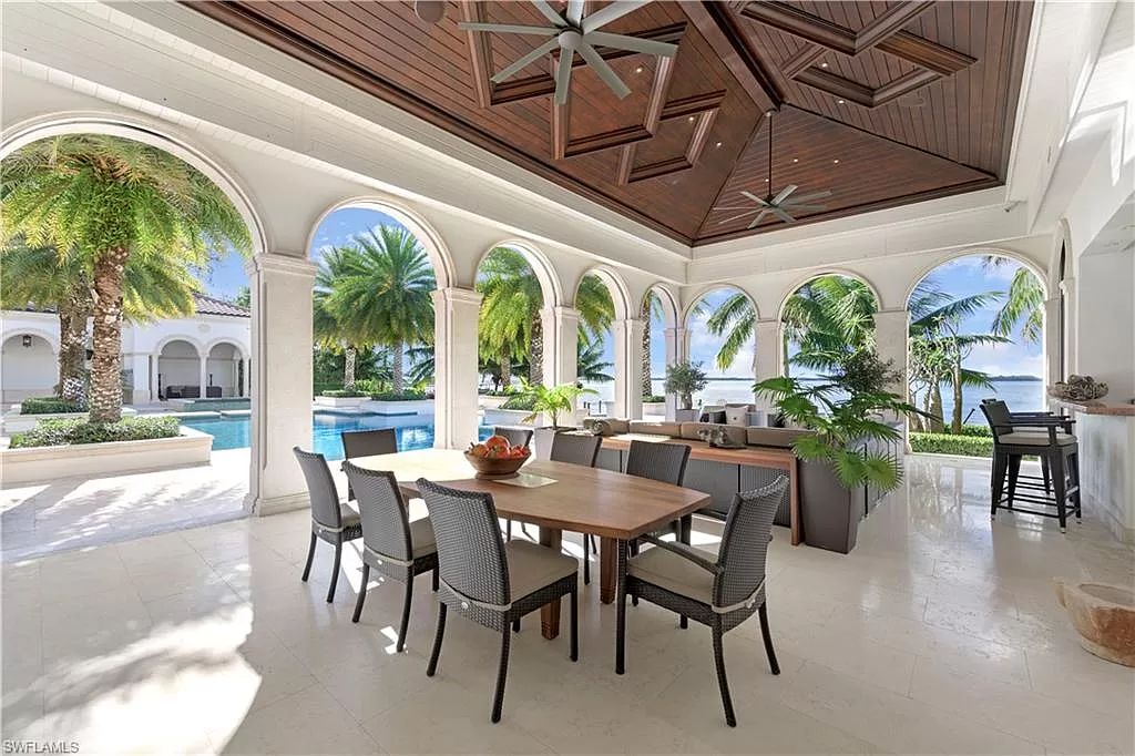 The Home in Fort Myers is a private waterfront property in iconic Southwest Florida with Palladian-inspired architecture, world-class amenities now available for sale. This home located at 1240 Coconut Dr, Fort Myers, Florida