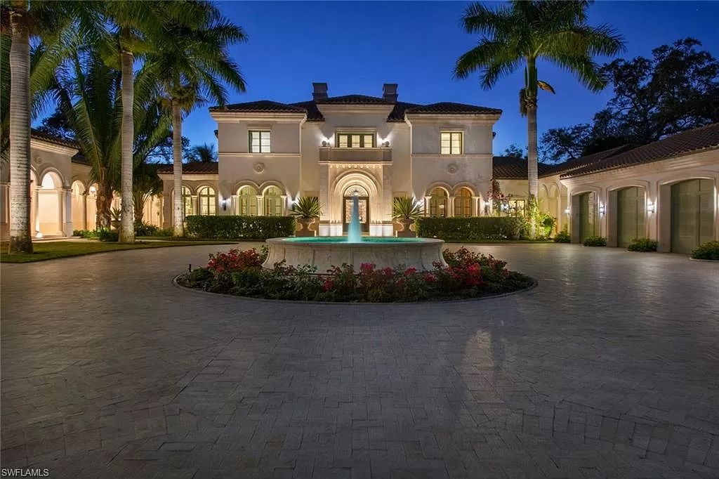 The Home in Fort Myers is a private waterfront property in iconic Southwest Florida with Palladian-inspired architecture, world-class amenities now available for sale. This home located at 1240 Coconut Dr, Fort Myers, Florida