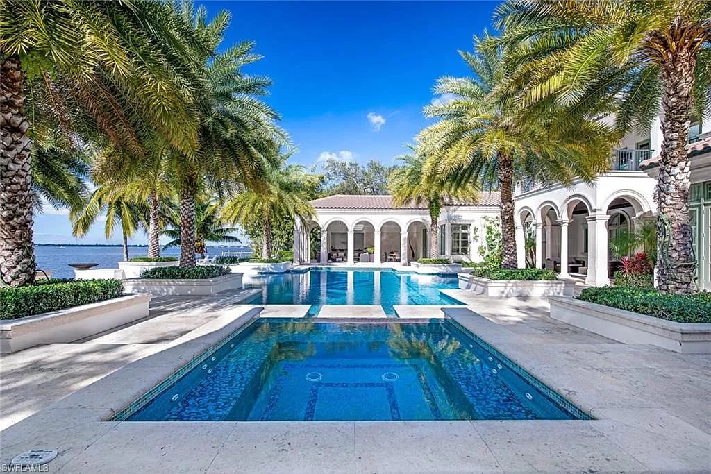 The Home in Fort Myers is a private waterfront property in iconic Southwest Florida with Palladian-inspired architecture, world-class amenities now available for sale. This home located at 1240 Coconut Dr, Fort Myers, Florida