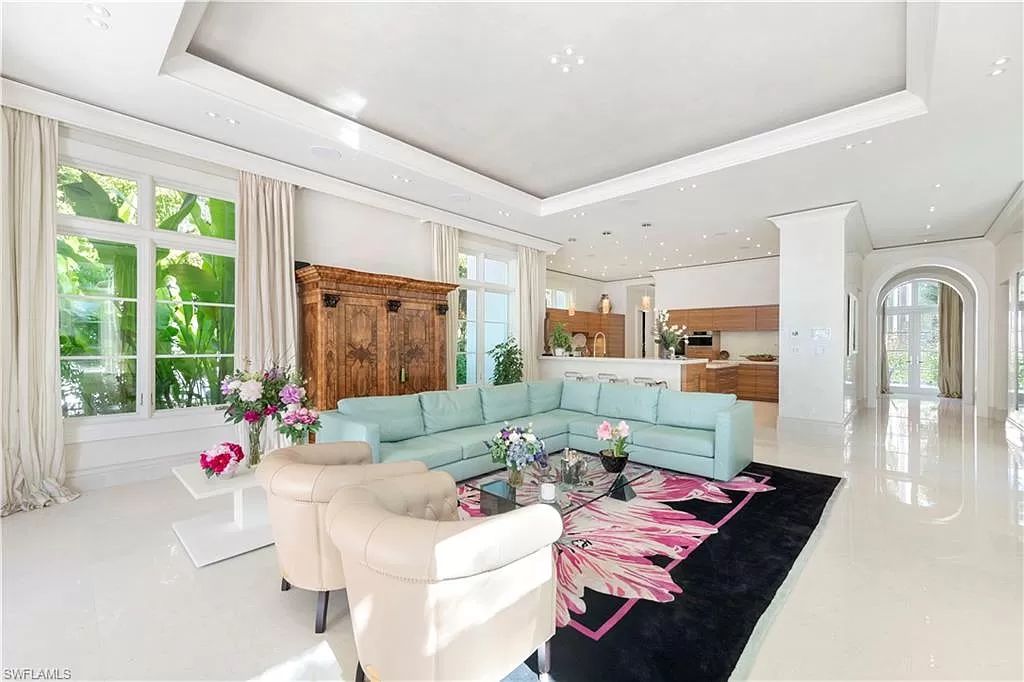 The Home in Fort Myers is a private waterfront property in iconic Southwest Florida with Palladian-inspired architecture, world-class amenities now available for sale. This home located at 1240 Coconut Dr, Fort Myers, Florida