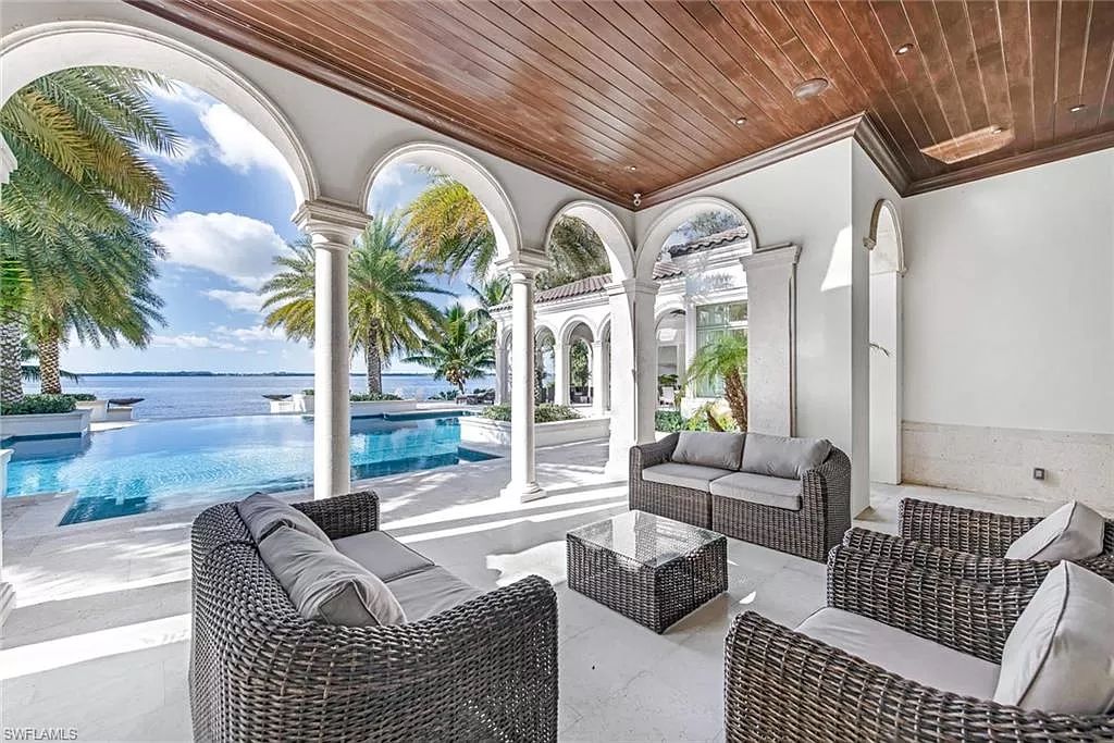The Home in Fort Myers is a private waterfront property in iconic Southwest Florida with Palladian-inspired architecture, world-class amenities now available for sale. This home located at 1240 Coconut Dr, Fort Myers, Florida