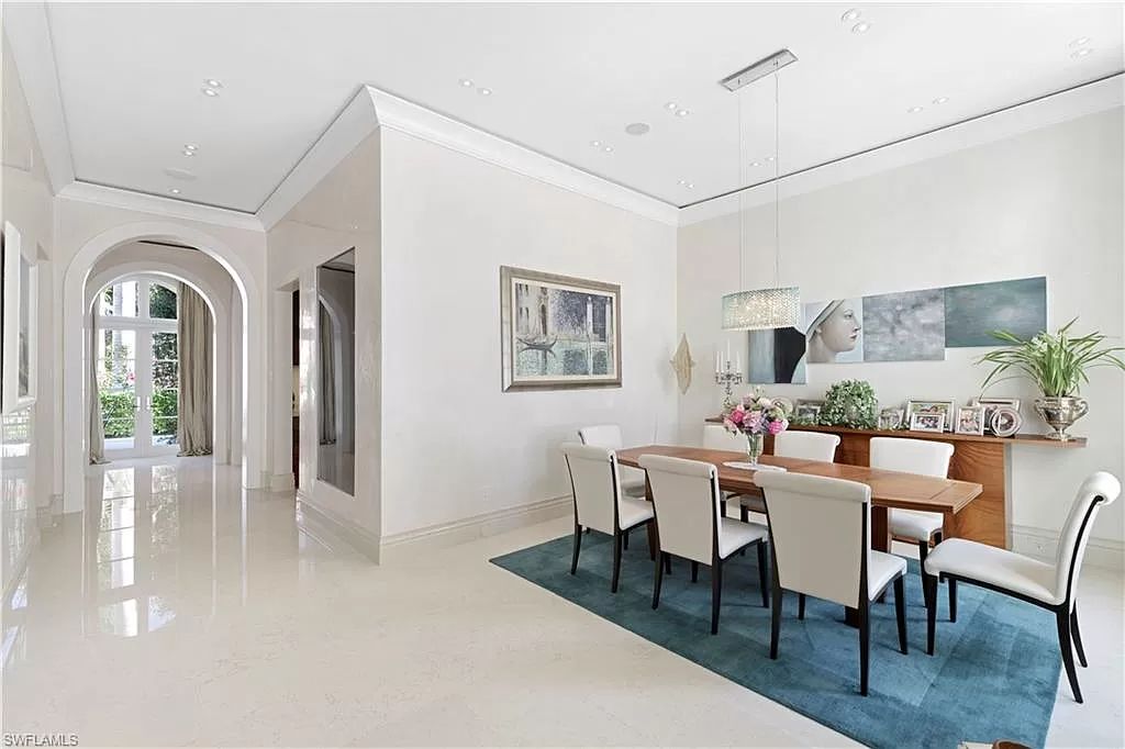 The Home in Fort Myers is a private waterfront property in iconic Southwest Florida with Palladian-inspired architecture, world-class amenities now available for sale. This home located at 1240 Coconut Dr, Fort Myers, Florida