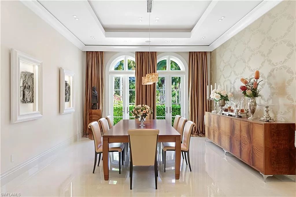 The Home in Fort Myers is a private waterfront property in iconic Southwest Florida with Palladian-inspired architecture, world-class amenities now available for sale. This home located at 1240 Coconut Dr, Fort Myers, Florida