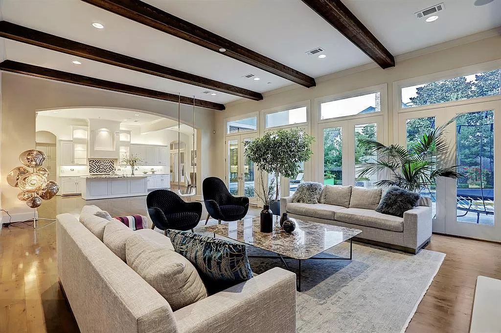The Home in Houston is an impressive & recently constructed masterpiece by Stacey Fine Homes nestled in a beautiful & quiet part of Tanglewood now available for sale. This home located at 5804 Bayou Glen Rd, Houston, Texas