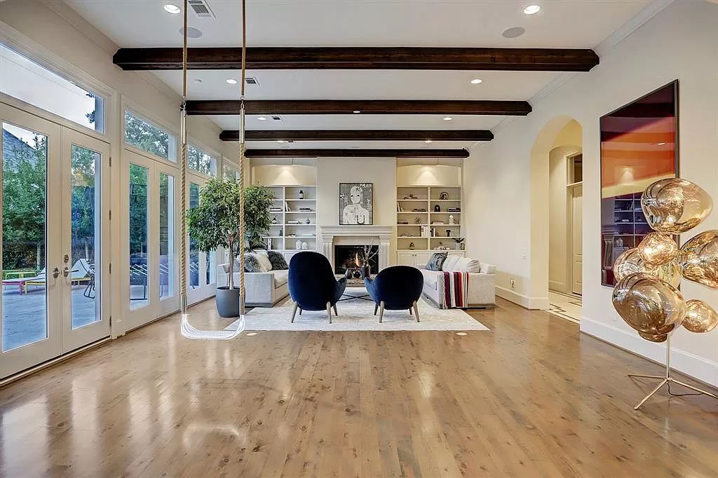 The Home in Houston is an impressive & recently constructed masterpiece by Stacey Fine Homes nestled in a beautiful & quiet part of Tanglewood now available for sale. This home located at 5804 Bayou Glen Rd, Houston, Texas