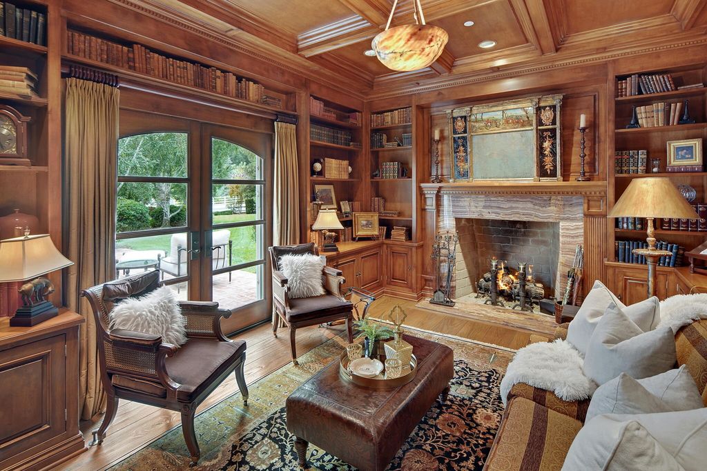 The House in Hidden Hills is an incredible estate has been transformed into a modern-transitional feel with a huge circular driveway now available for sale. This home located at 24733 Long Valley Rd, Hidden Hills, California