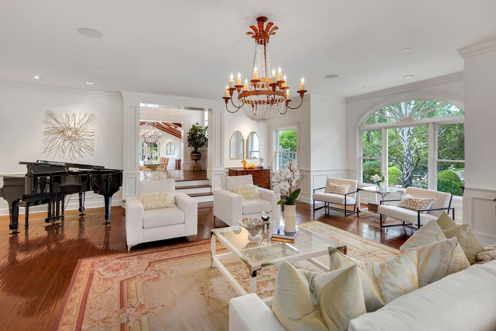 The House in Hidden Hills is an incredible estate has been transformed into a modern-transitional feel with a huge circular driveway now available for sale. This home located at 24733 Long Valley Rd, Hidden Hills, California