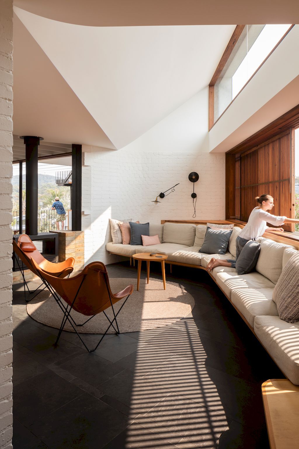 Breezeway House an angular geometry sculpture by David Boyle Architec 7