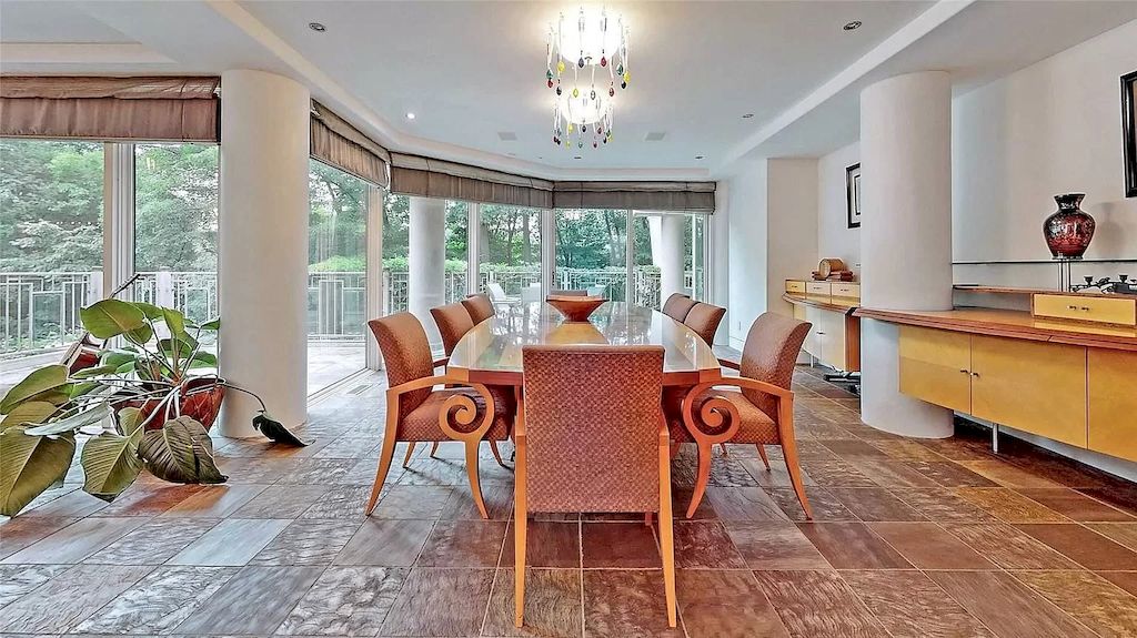 The Estate in Ontario features impeccable and luxurious details now available for sale. This home located at 12 Baytree Cres, Toronto, ON M2L 2G3, Canada
