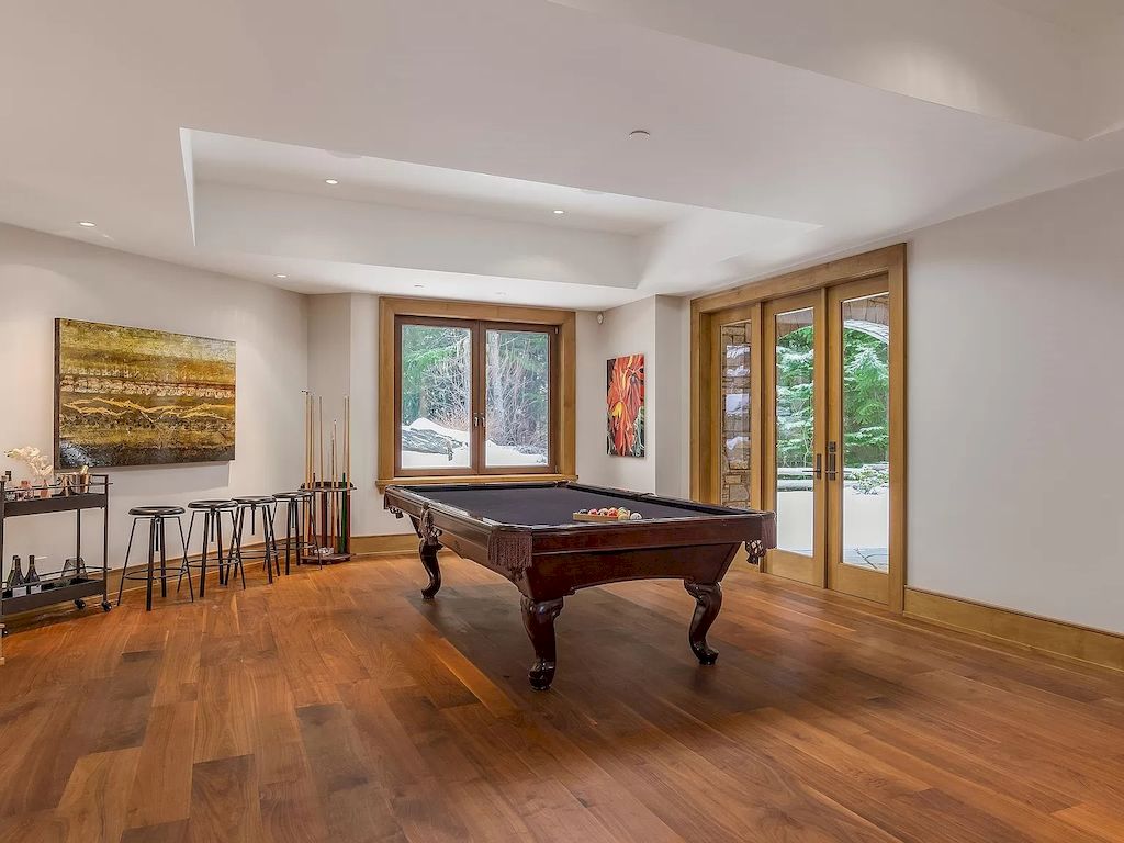 The Whistler Estate provides the alpine views from all directions through floor to ceiling windows and bask in the sunlight from sunrise to sunset home now available for sale