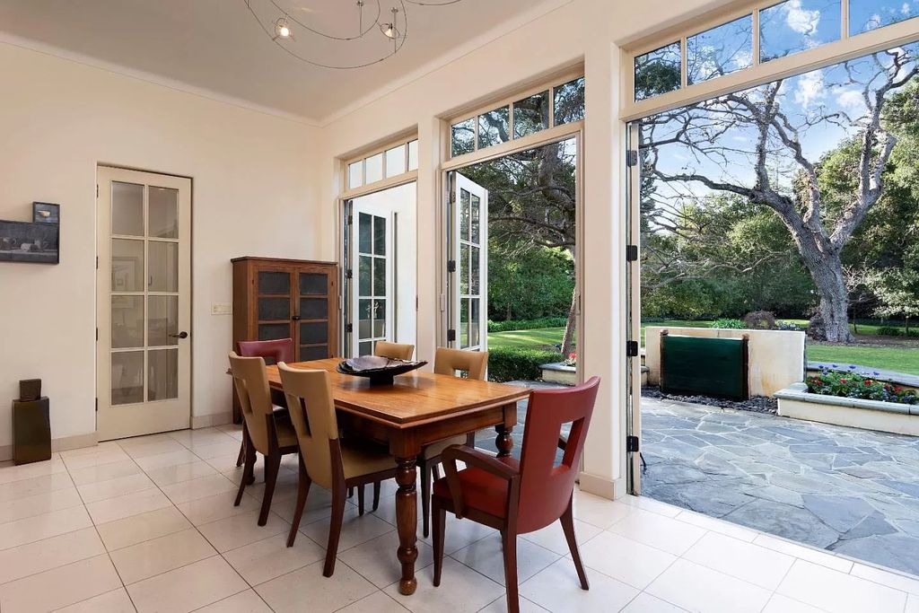 The Villa in Atherton is a European manor with contemporary touches close to Stanford University, Silicon Valley tech now available for sale. This home located at 42 Tuscaloosa Ave, Atherton, California; offering 5 bedrooms and 6 bathrooms with over 9,300 square feet of living spaces.