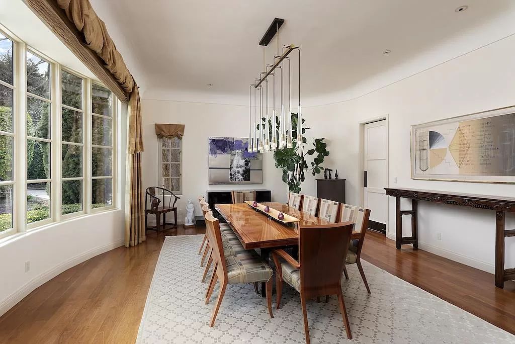 The Villa in Atherton is a European manor with contemporary touches close to Stanford University, Silicon Valley tech now available for sale. This home located at 42 Tuscaloosa Ave, Atherton, California; offering 5 bedrooms and 6 bathrooms with over 9,300 square feet of living spaces.