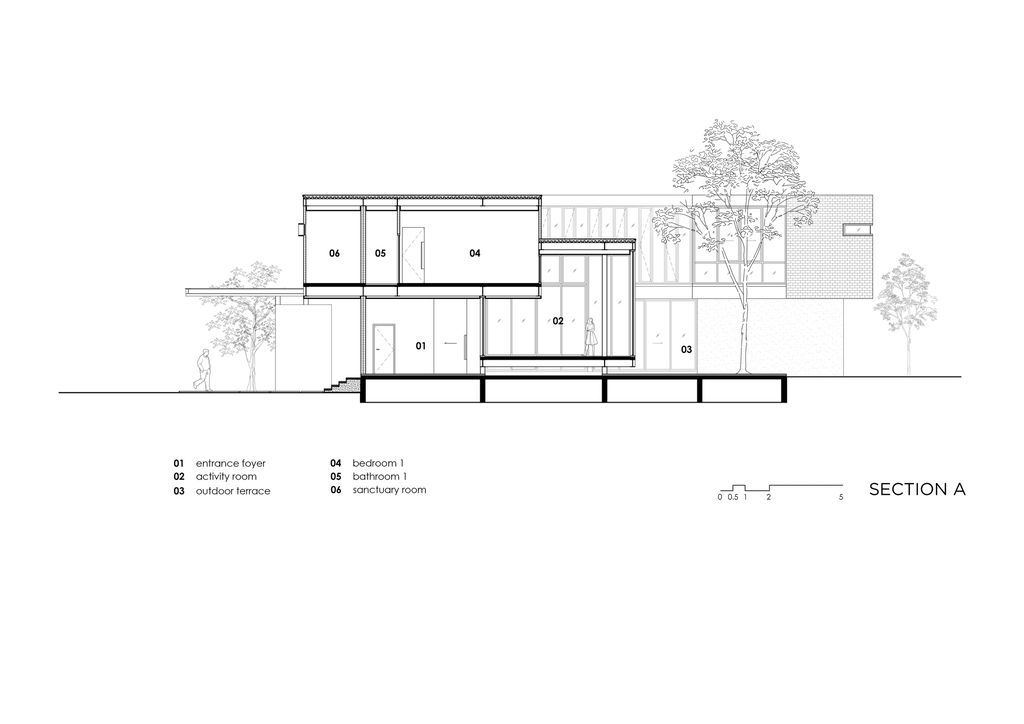 House Behide with Unique and Impressive Design by TOUCH Architect 1