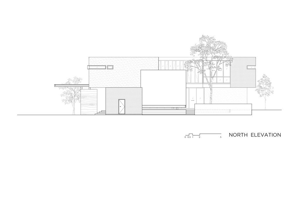 House Behide with Unique and Impressive Design by TOUCH Architect
