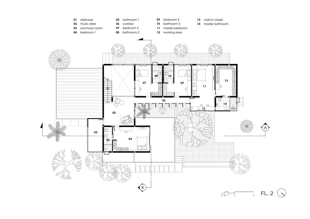 House Behide with Unique and Impressive Design by TOUCH Architect 25