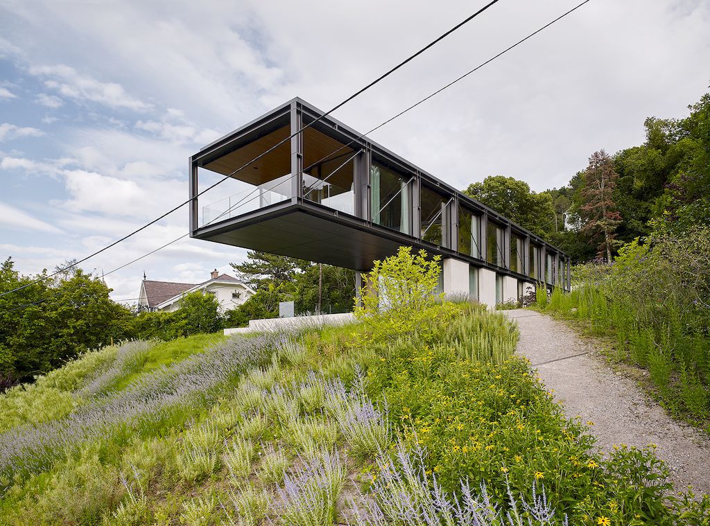 House in the Vineyards by Dietrich Untertrifaller & Alexander Janowsky