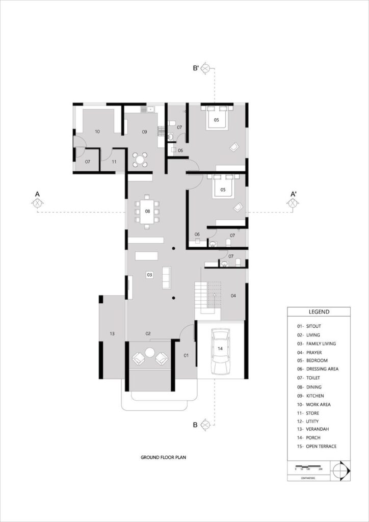 House of Ayoob Unique and Aesthetical Design in India by 3dor Concepts 7