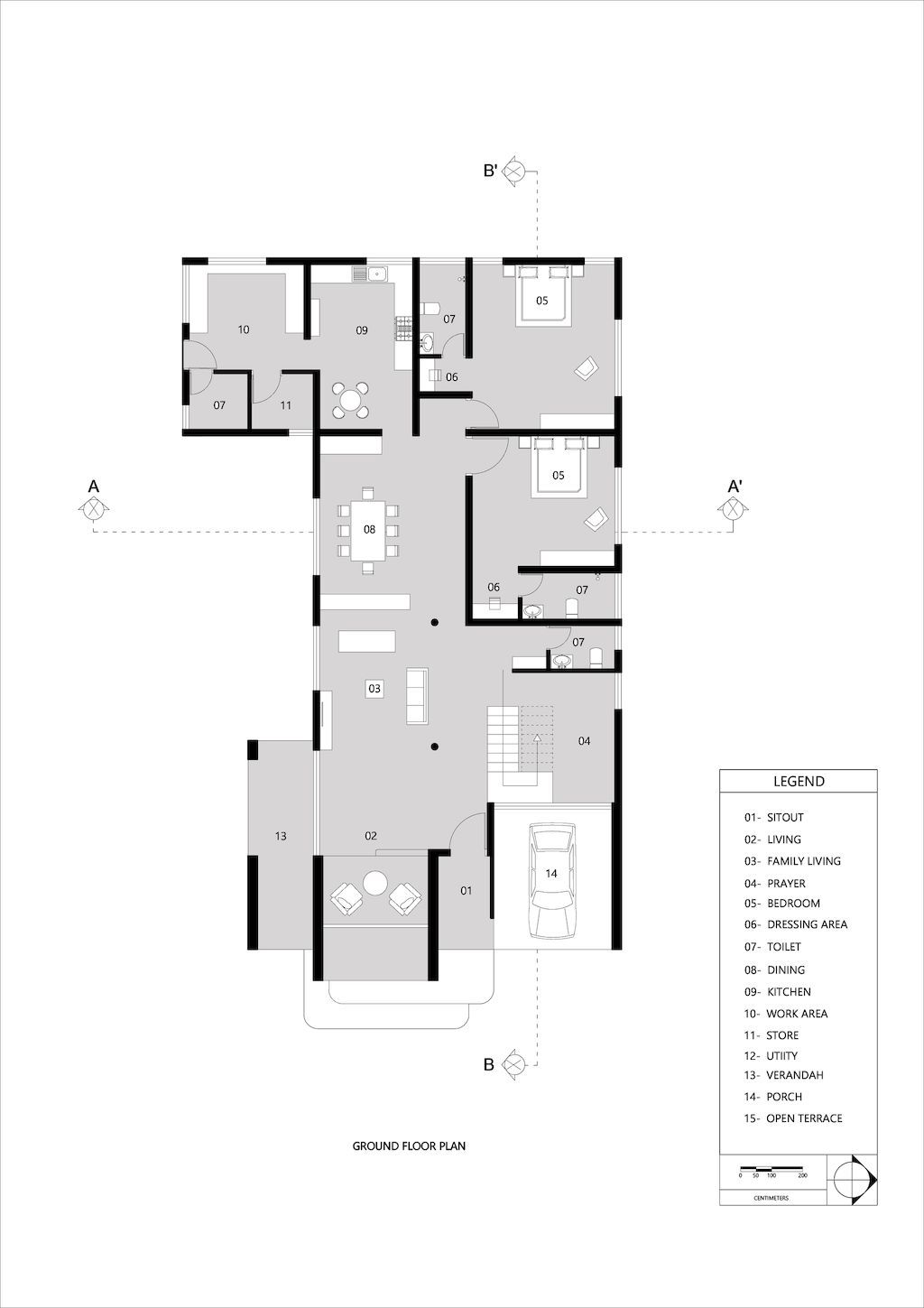 House of Ayoob Unique and Aesthetical Design in India by 3dor Concepts 7