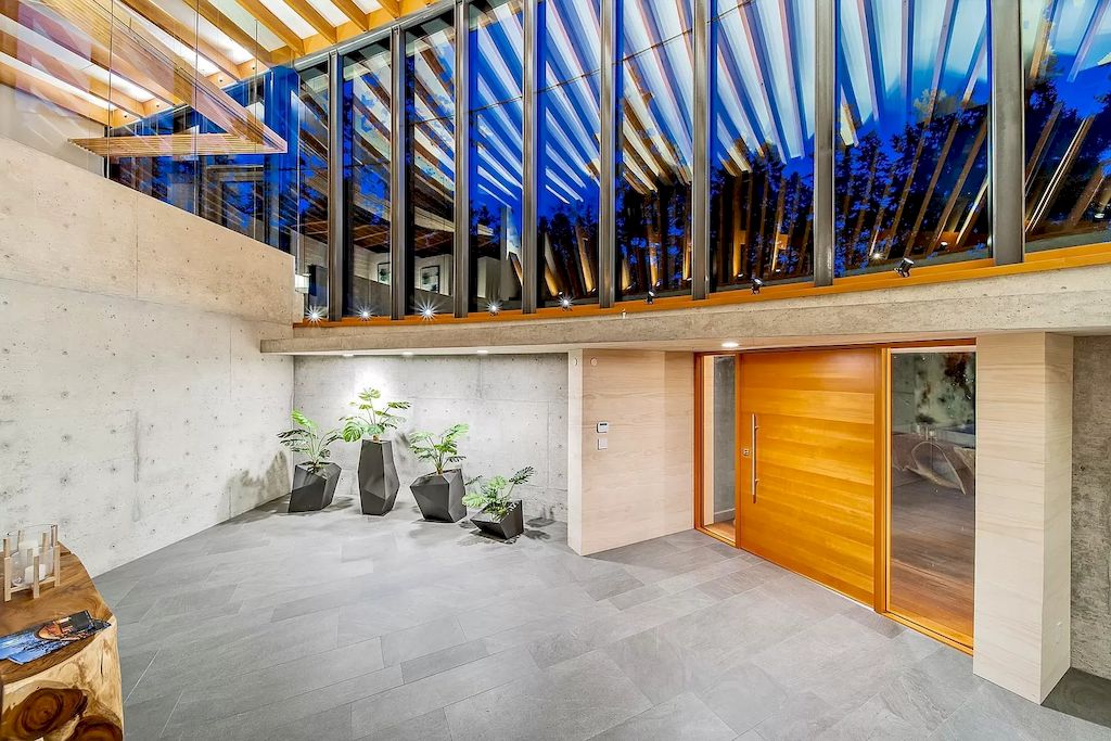 The House in Gulf Islands is renowned by architect, Paul Grant - dynamic interplay between indoors & outdoors now available for sale
