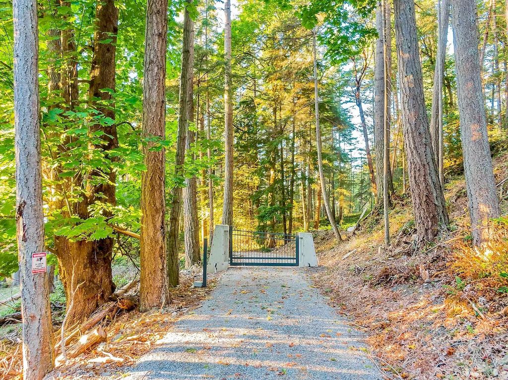 The House in Gulf Islands is renowned by architect, Paul Grant - dynamic interplay between indoors & outdoors now available for sale