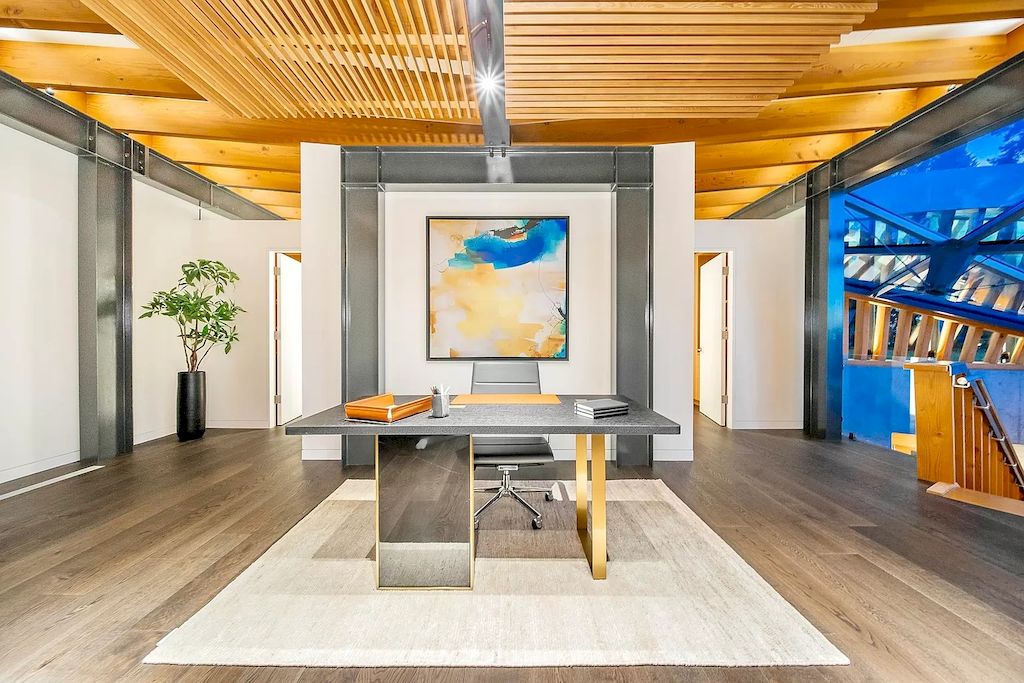 The House in Gulf Islands is renowned by architect, Paul Grant - dynamic interplay between indoors & outdoors now available for sale