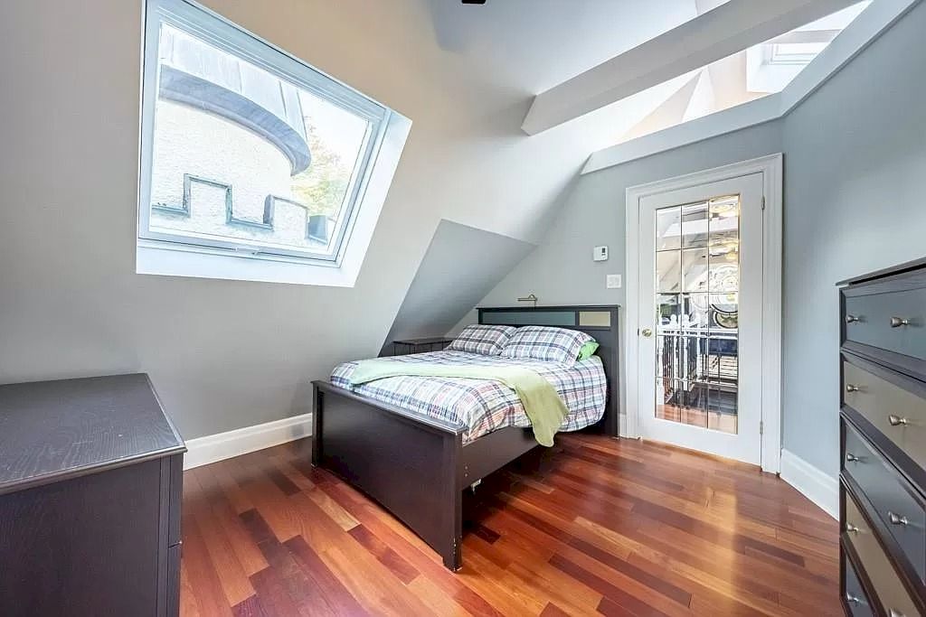 The Mississauga Castle Embraces meticulous hand crafted wood work, painted murals and exquisite stained glass windows now available for sale
