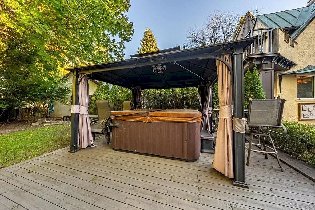 The Mississauga Castle Embraces meticulous hand crafted wood work, painted murals and exquisite stained glass windows now available for sale