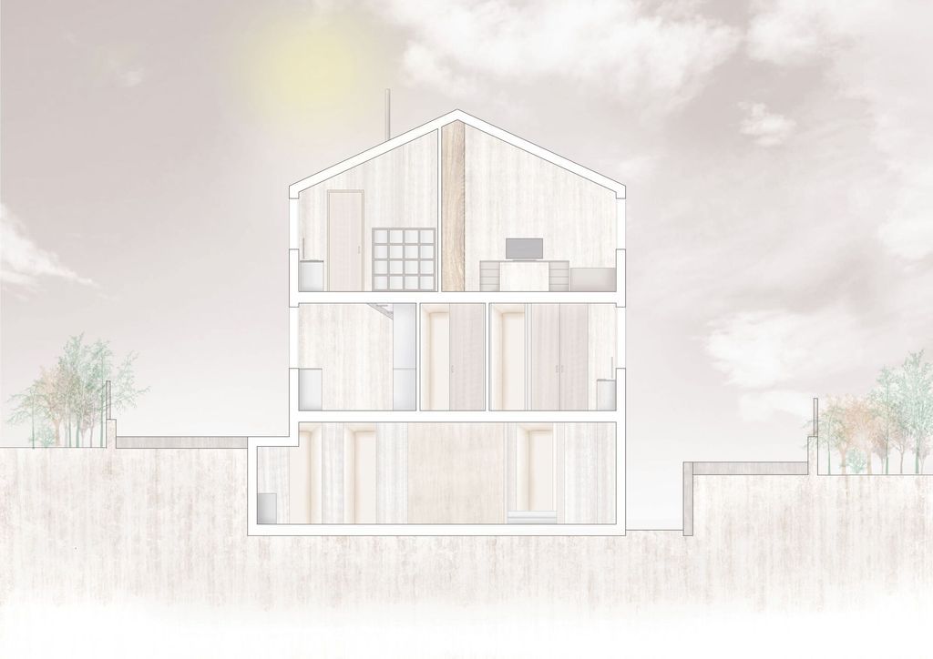 PMC House an Elegant Three story Home in Spain by EXarchitects 1