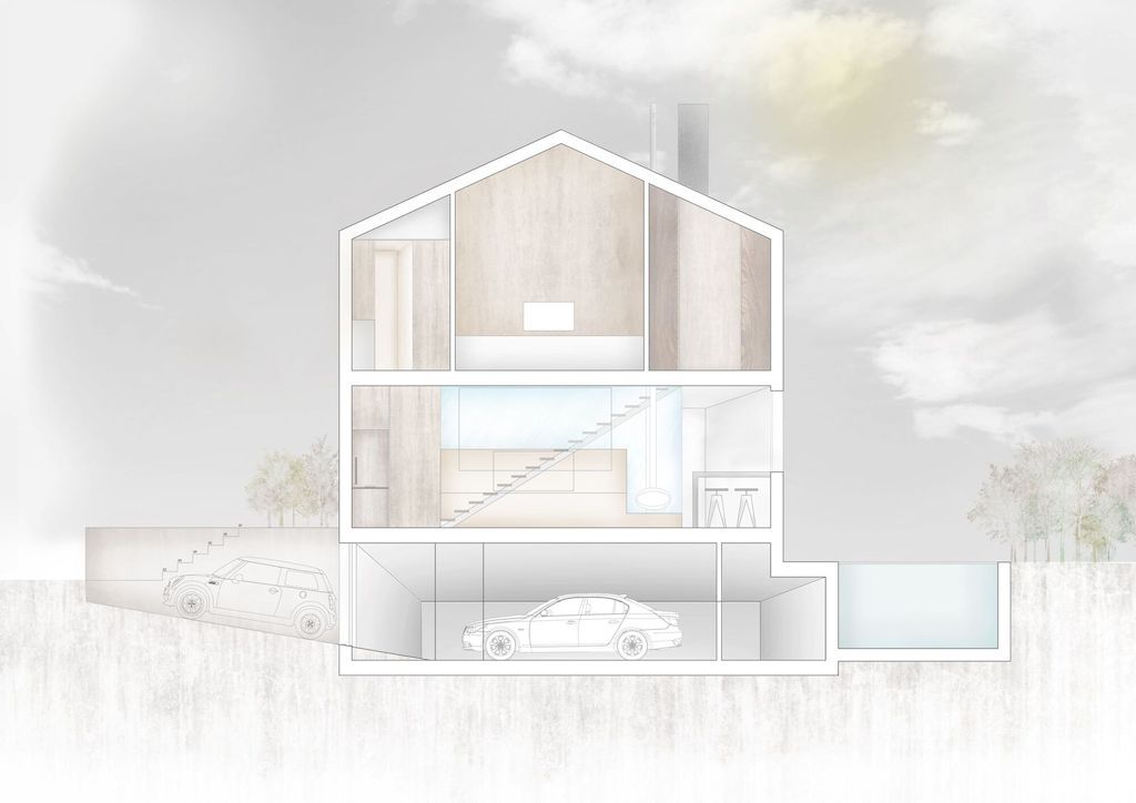 PMC House an Elegant Three story Home in Spain by EXarchitects 25