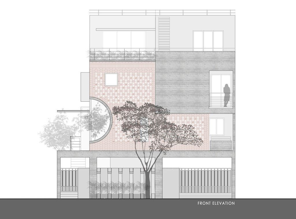 Samruddhi House with Homely Feeling in India by AANGAN Architects 13