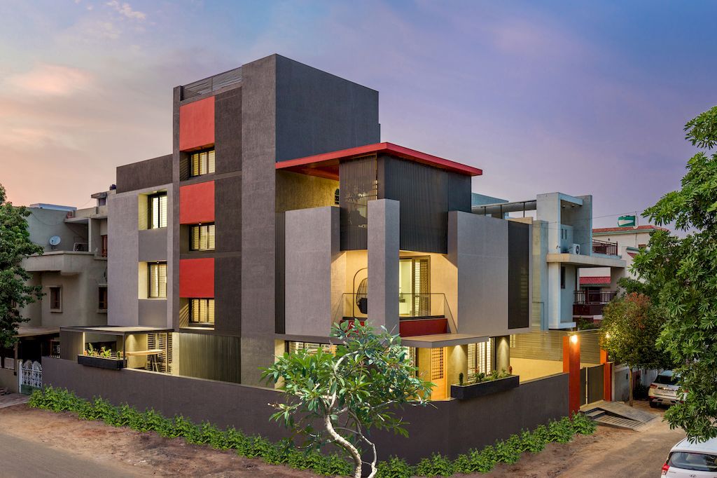Scarlet House with unique and distinct design by Ghoricha Associate 5