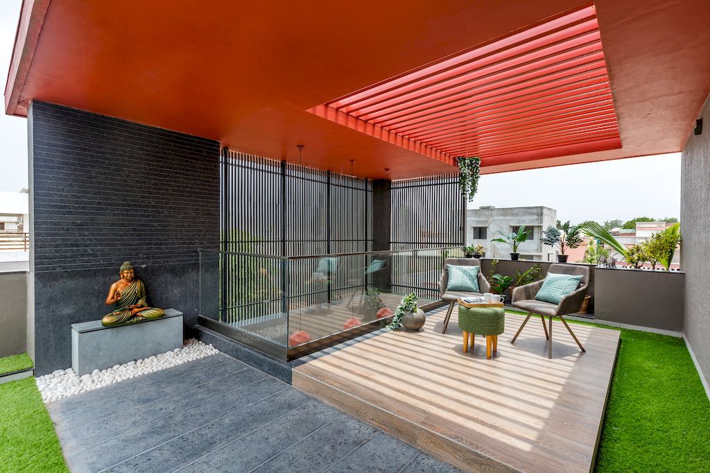 Scarlet House with unique and distinct design by Ghoricha Associate 7