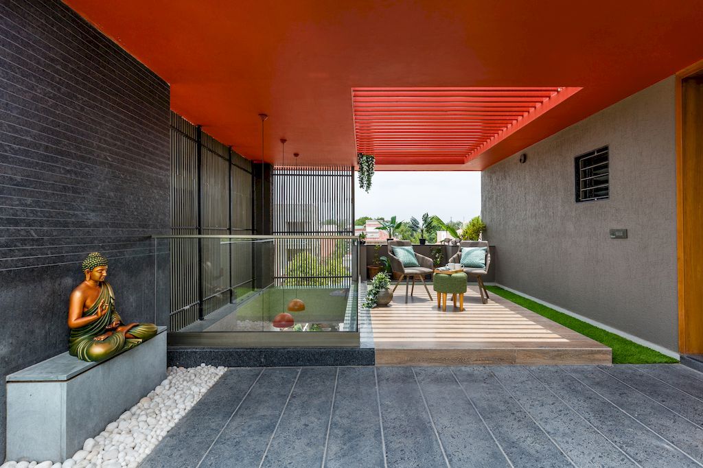 Scarlet House with unique and distinct design by Ghoricha Associate 8