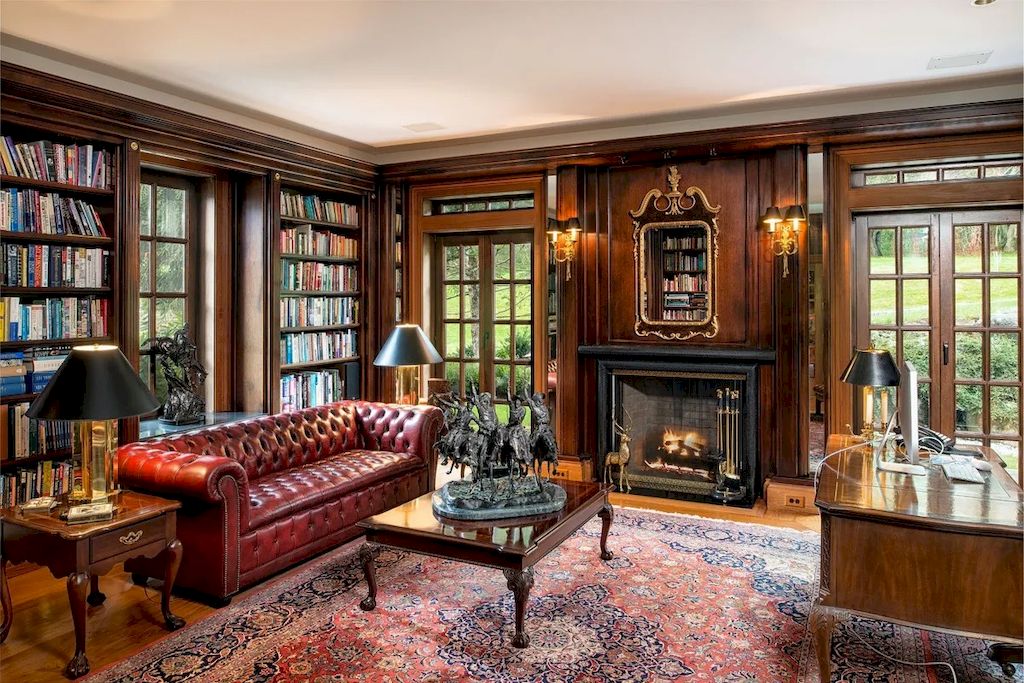 The Home in Connecticut is a luxurious home offering custom designed interiors, enchanting water views, expansive gardens, and so on now available for sale. This home located at 913 Oenoke Rdg, New Canaan, Connecticut; offering 07 bedrooms and 09 bathrooms with 10,824 square feet of living spaces.