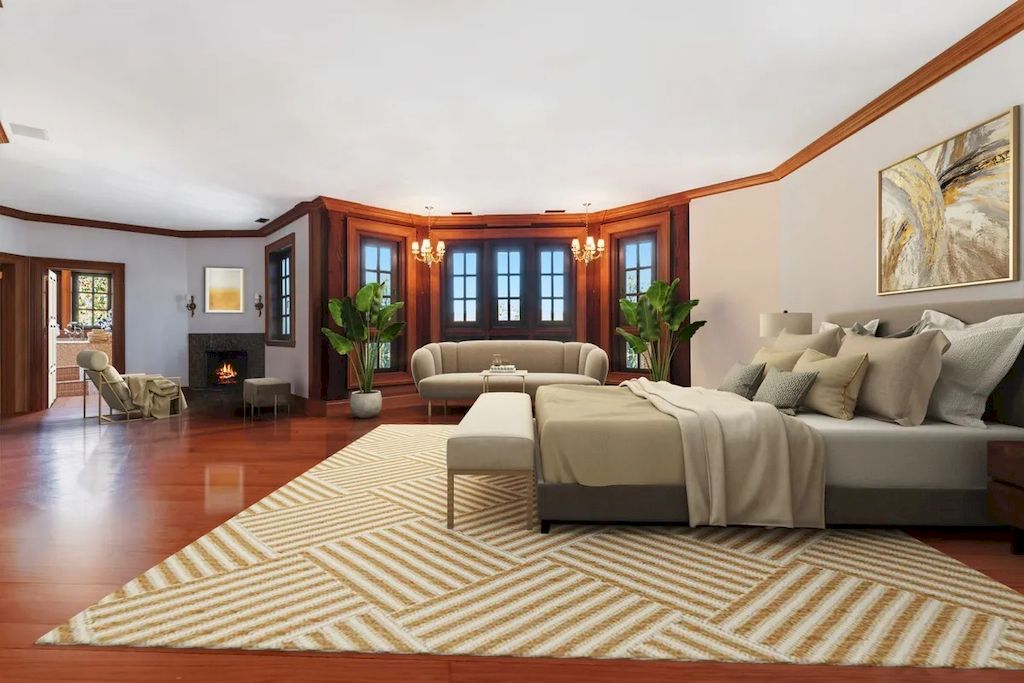 The Home in Connecticut is a luxurious home offering custom designed interiors, enchanting water views, expansive gardens, and so on now available for sale. This home located at 913 Oenoke Rdg, New Canaan, Connecticut; offering 07 bedrooms and 09 bathrooms with 10,824 square feet of living spaces.