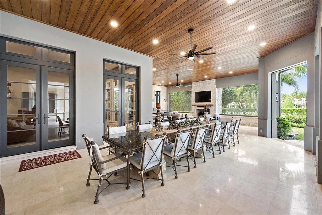 The Home in Wellington is an absolutely stunning estate with volume ceilings and beautiful marble floors throughout now available for sale. This home located at 2968 Hurlingham Dr, Wellington, Florida