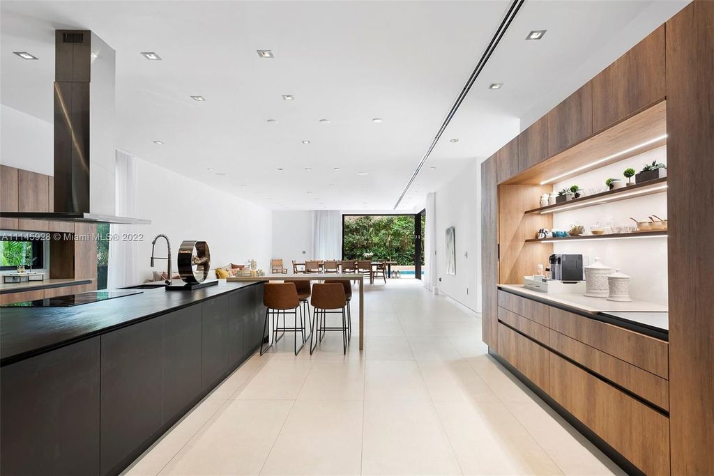 This 8990000 Modern Home in Miami offers Oversized Entertaining Areas 11