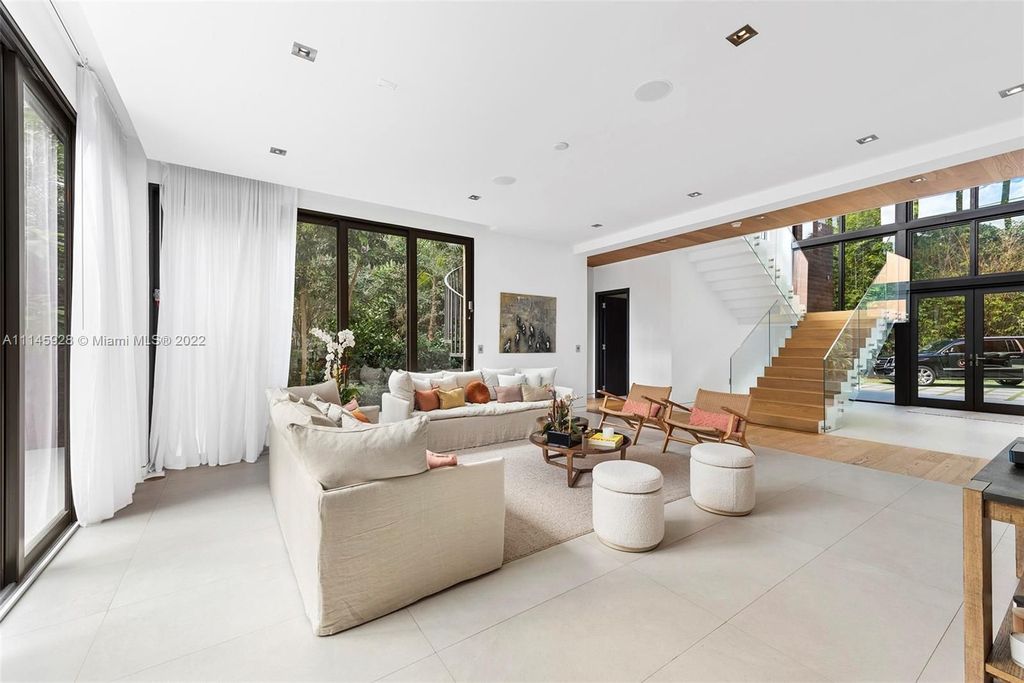 This 8990000 Modern Home in Miami offers Oversized Entertaining Areas 6