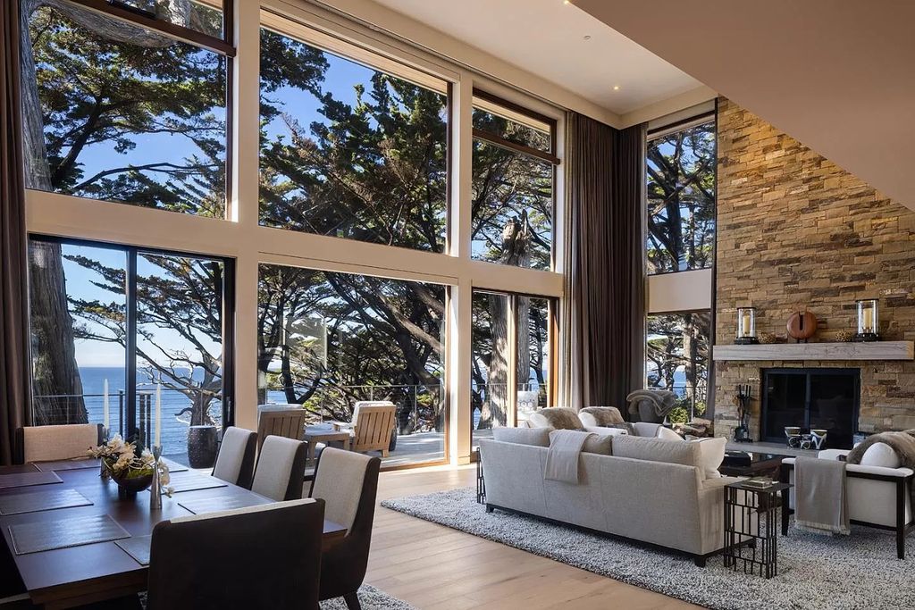 The Pebble Beach Villa is a spectacular property offers a truly unique combination of natural beauty, ocean views, and striking architecture now available for sale. This home located at 3188 Seventeen Mile Dr, Pebble Beach, California