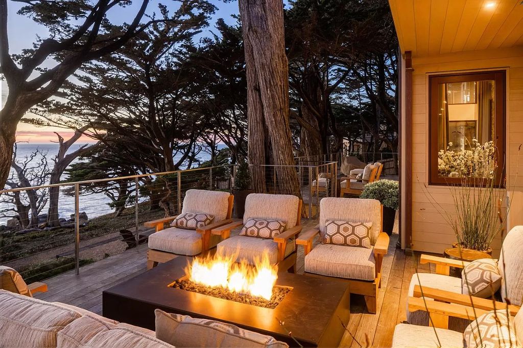 The Pebble Beach Villa is a spectacular property offers a truly unique combination of natural beauty, ocean views, and striking architecture now available for sale. This home located at 3188 Seventeen Mile Dr, Pebble Beach, California