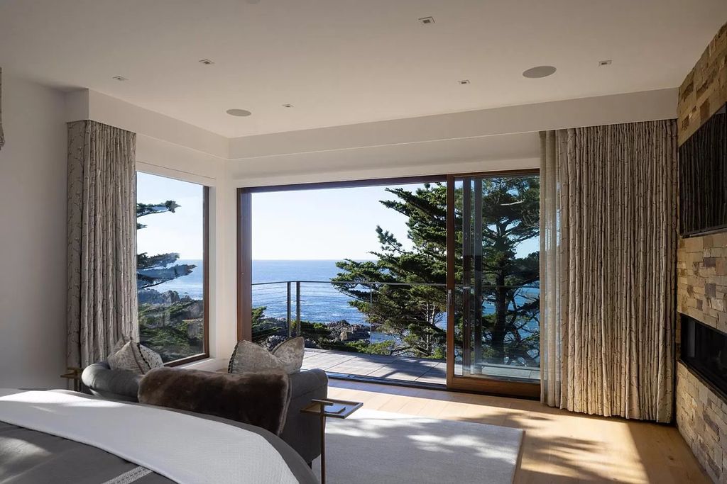 The Pebble Beach Villa is a spectacular property offers a truly unique combination of natural beauty, ocean views, and striking architecture now available for sale. This home located at 3188 Seventeen Mile Dr, Pebble Beach, California