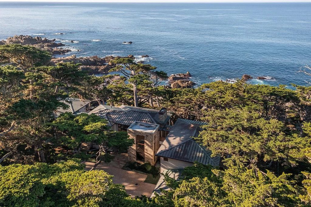 The Pebble Beach Villa is a spectacular property offers a truly unique combination of natural beauty, ocean views, and striking architecture now available for sale. This home located at 3188 Seventeen Mile Dr, Pebble Beach, California