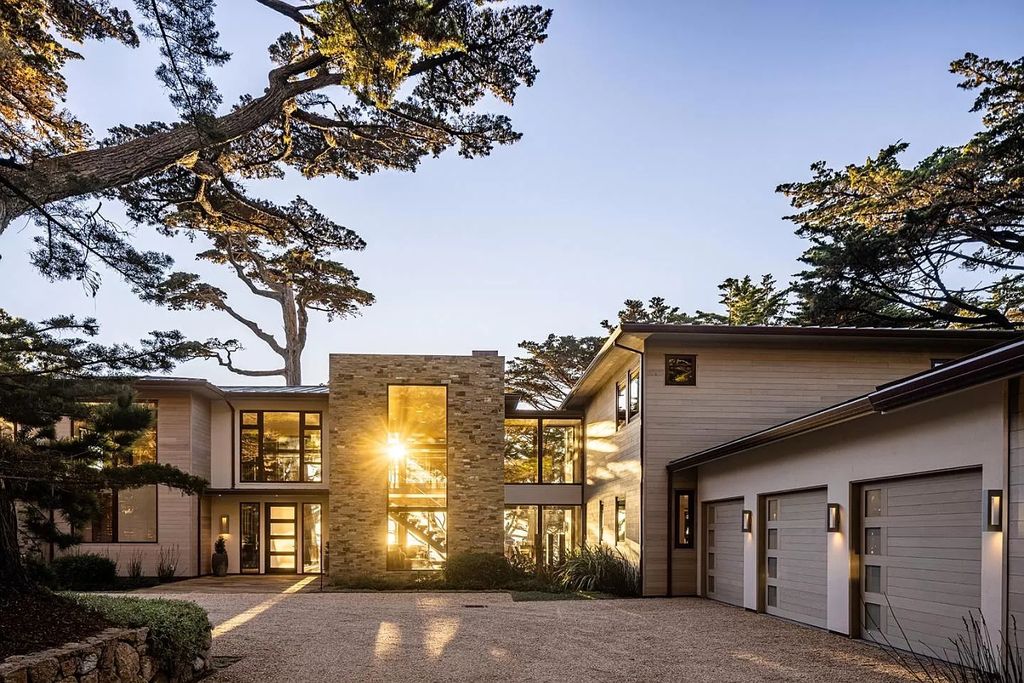 The Pebble Beach Villa is a spectacular property offers a truly unique combination of natural beauty, ocean views, and striking architecture now available for sale. This home located at 3188 Seventeen Mile Dr, Pebble Beach, California