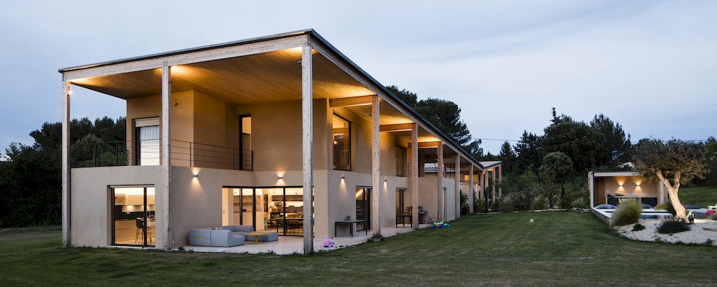Two dwellings in Aix en Provence House in France by PAN Architecture 22