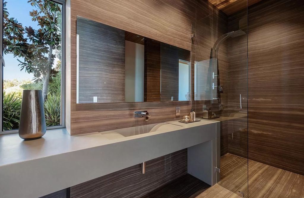 The Home in Tiburon an icon of modern design nestled in the hills above downtown Tiburon, boasts the finest views in the Bay Area now available for sale. This home located at 1860 Mountain View Dr, Belvedere Tiburon, California