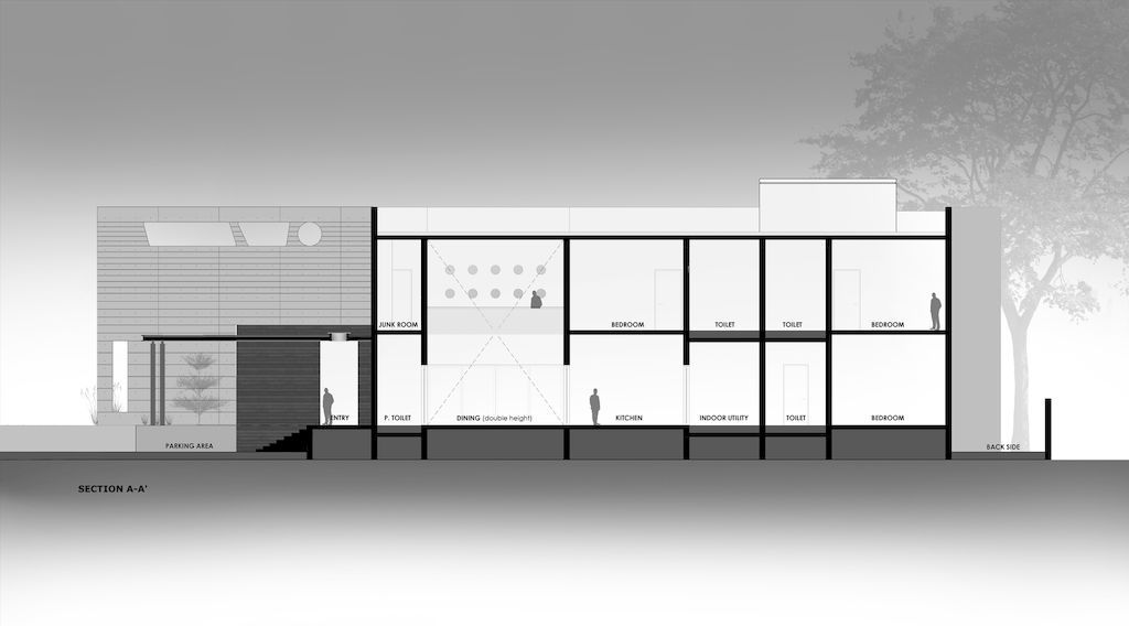 Ankit Shah Residence a Folded House by Dipen Gada and Associates 16